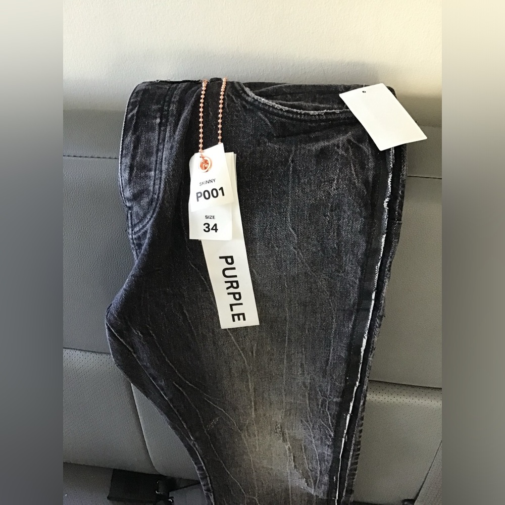 Purple jeans size 34